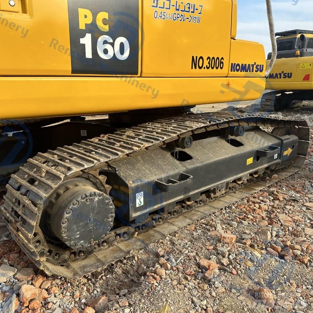 Komatsu PC 160 Pásová rýpadla