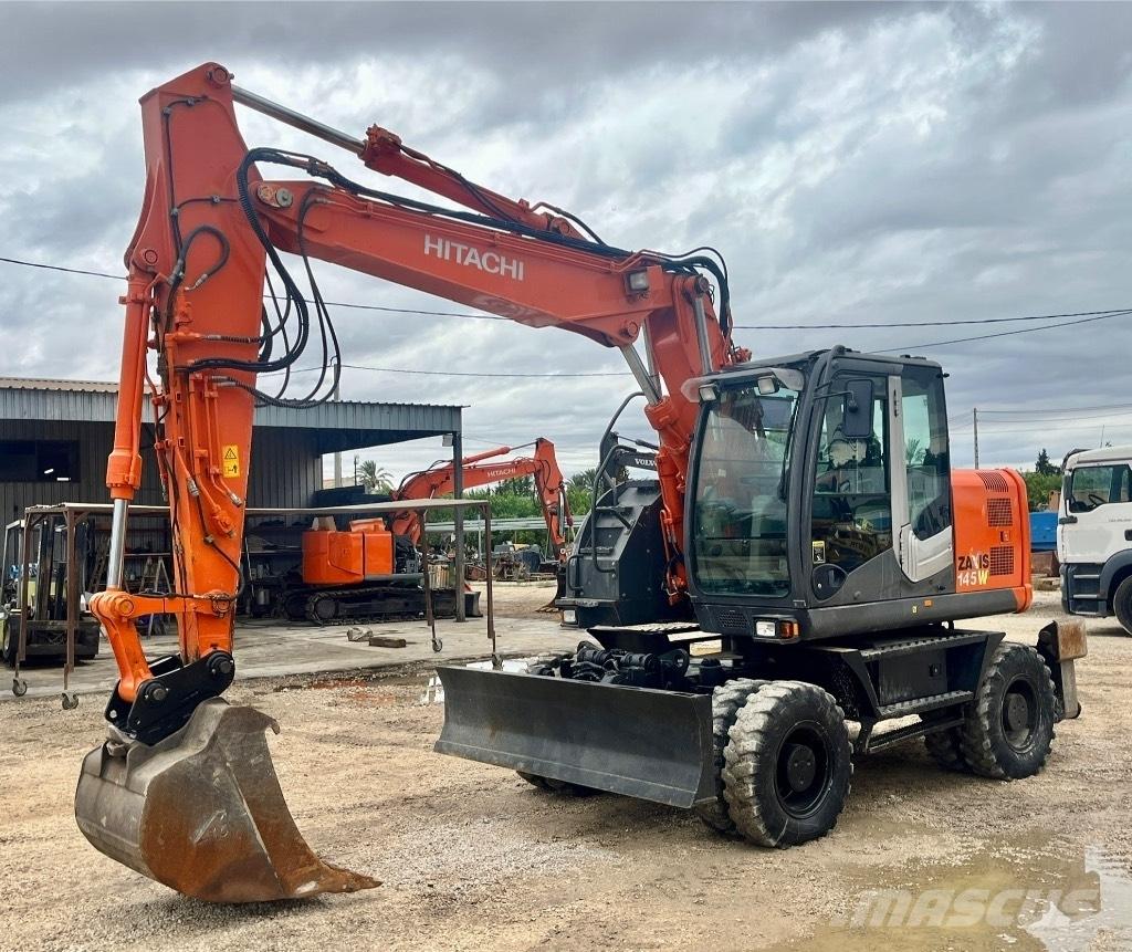 Hitachi ZX 145 W-3 Kolová rýpadla