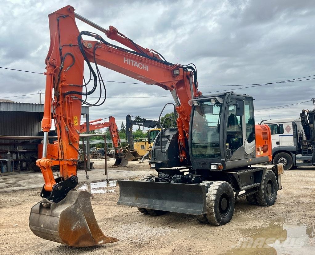 Hitachi ZX 145 W-3 Kolová rýpadla