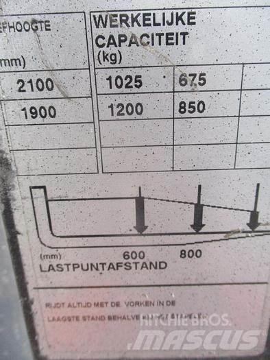 BT SWE 160D Ručně vedené vysokozdvižné vozíky