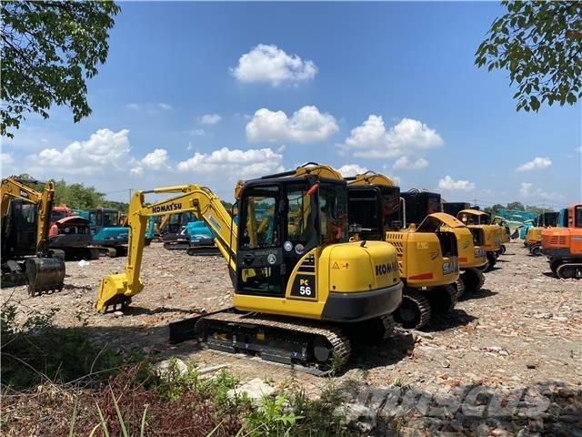 Komatsu PC 56 Pásová rýpadla