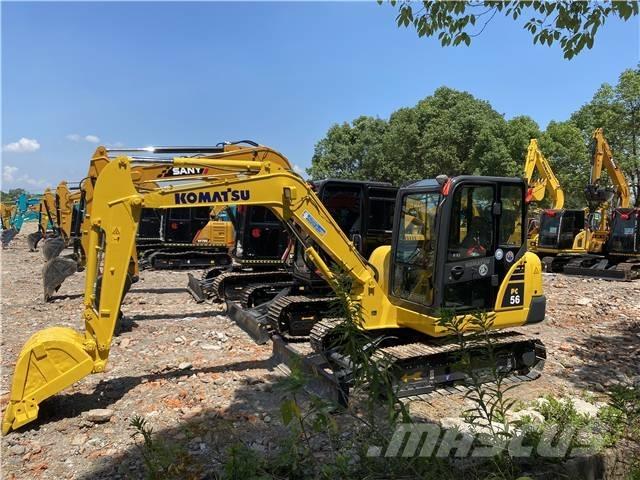 Komatsu PC 56 Pásová rýpadla