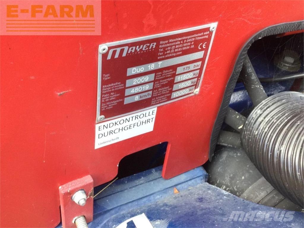 Siloking Duo 18 T Další stroje a zařízení pro chov zemědělských zvířat