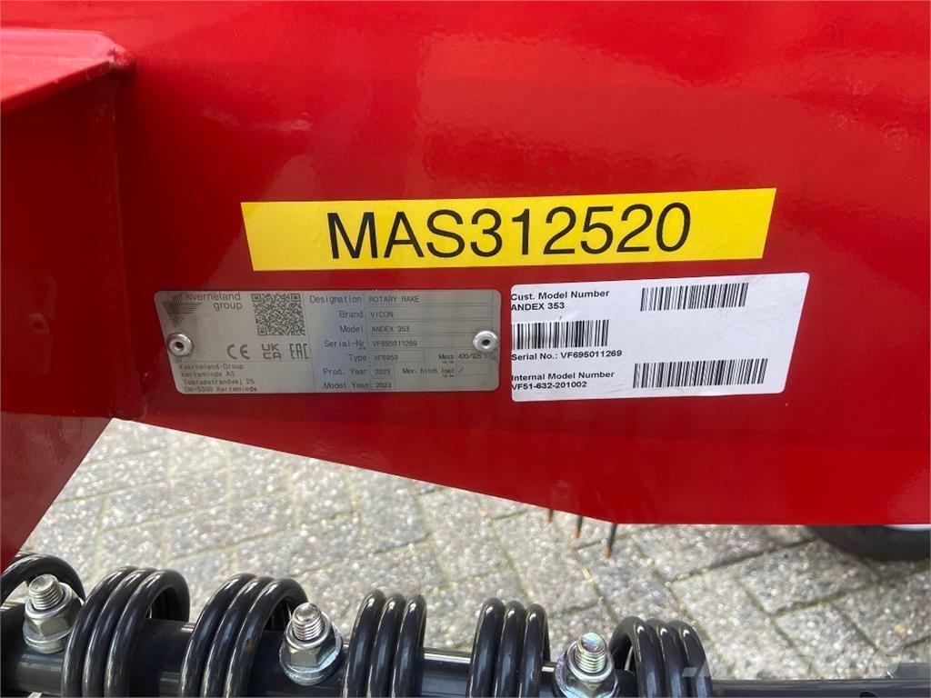 Vicon Andex 353 Řádkovací žací stroje