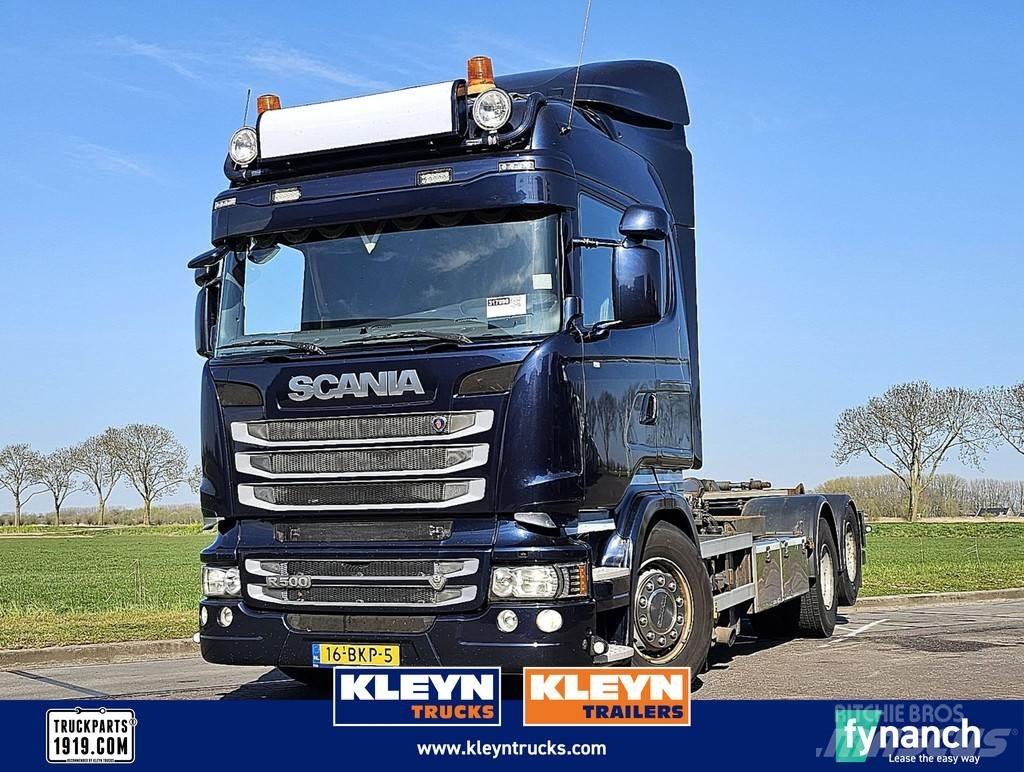 Scania R500 Hákový nosič kontejnerů