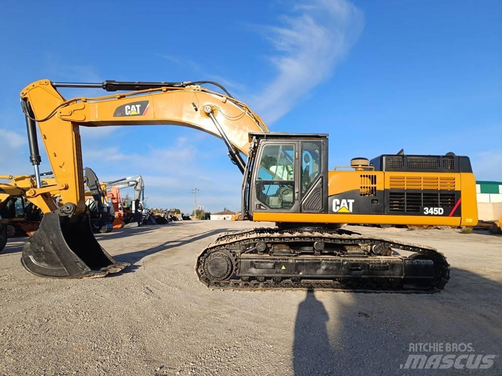 CAT 345 D Pásová rýpadla
