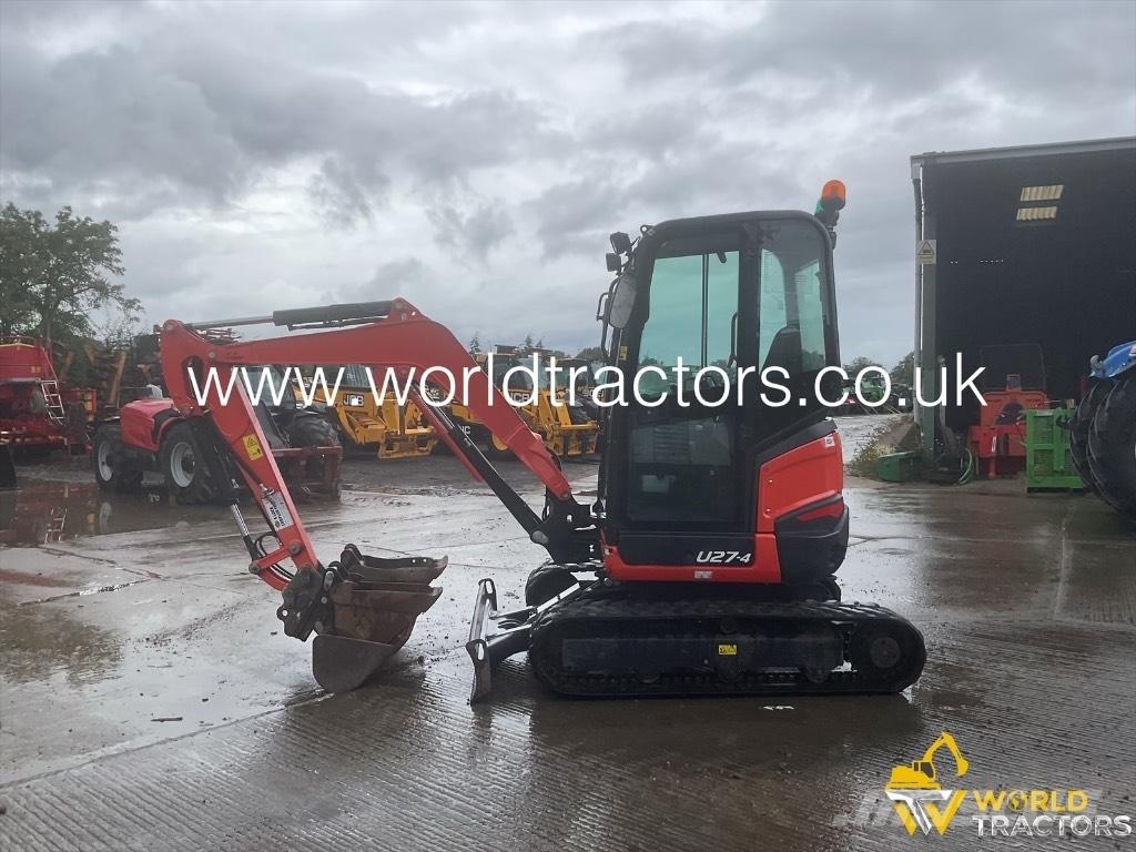 Kubota U 27-4 Mini rýpadla < 7t