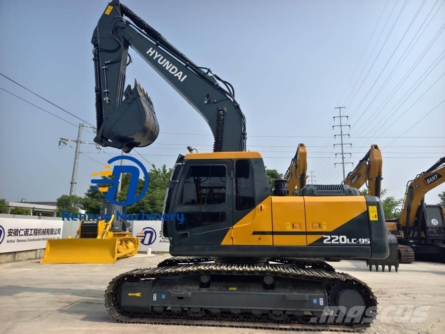 Hyundai R220LC-9S Pásová rýpadla