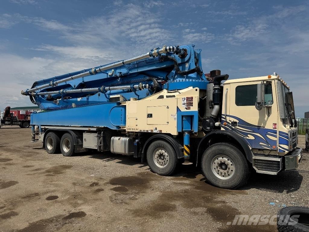 Alliance 50m (#1038) Nákladní auta s čerpadly betonu