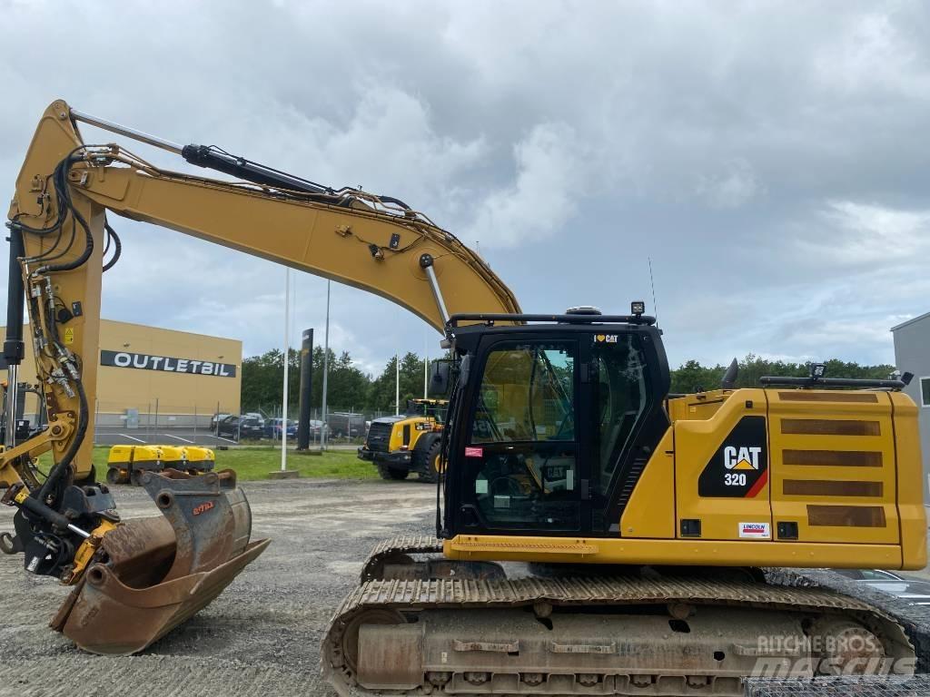 CAT 320 Pásová rýpadla