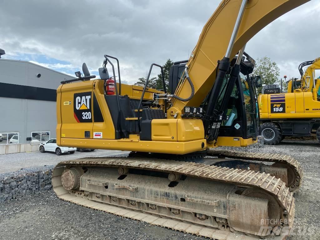 CAT 320 Pásová rýpadla