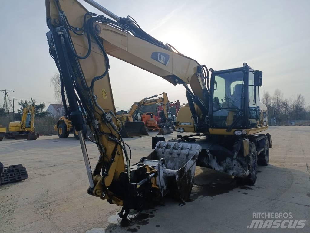 CAT M 313 D Kolová rýpadla