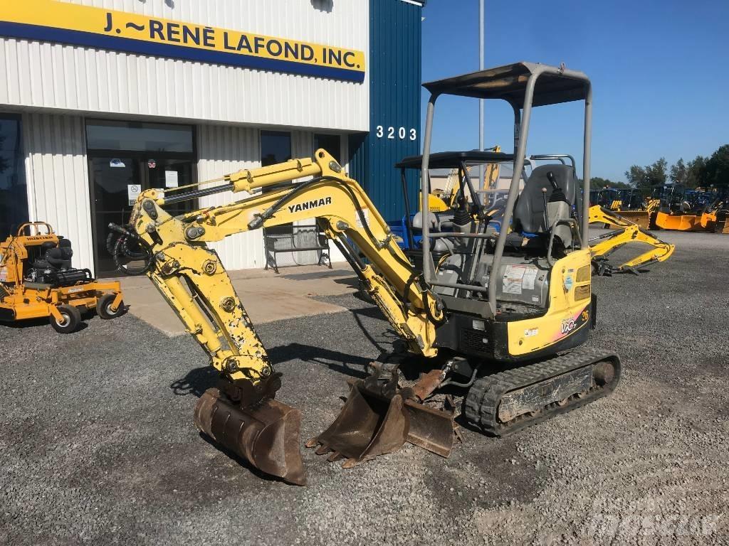 Yanmar Vio 17 Pásová rýpadla