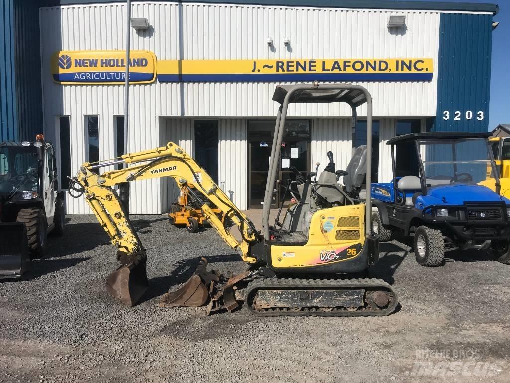 Yanmar Vio 17 Pásová rýpadla