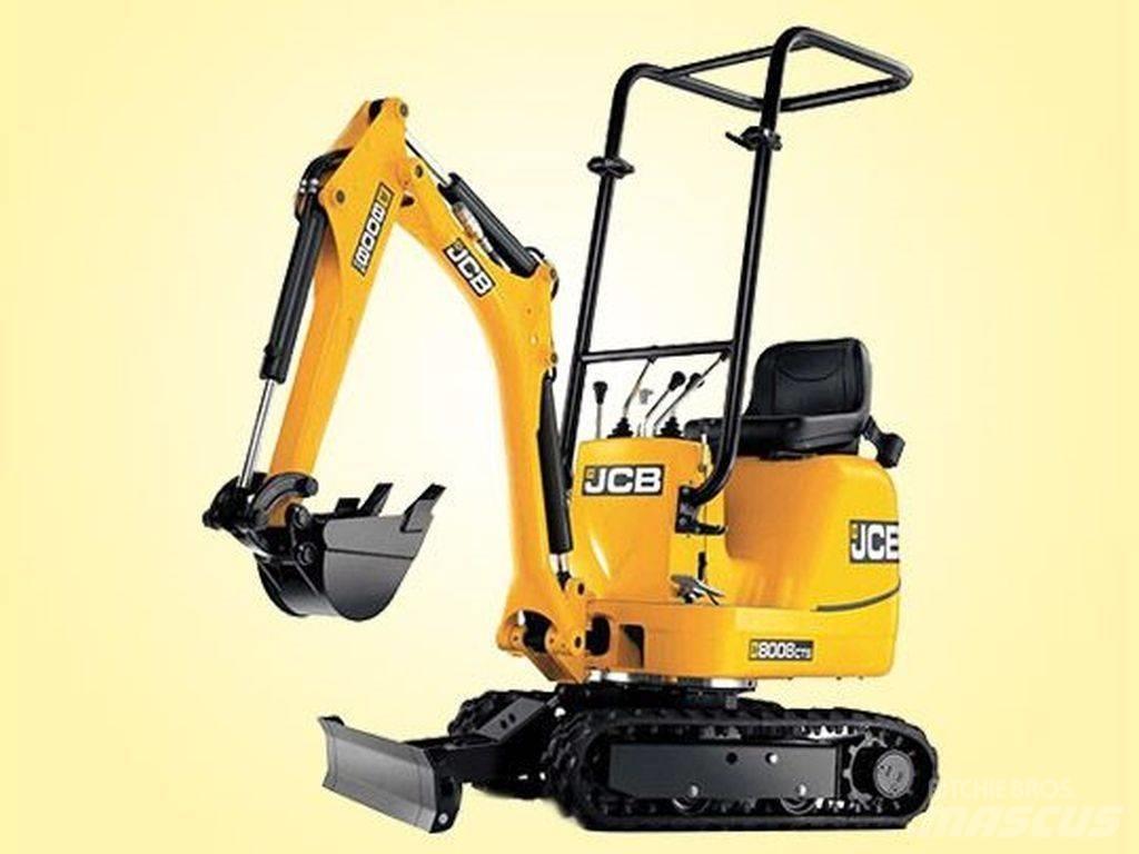 JCB 8008 CTS Mini rýpadla < 7t