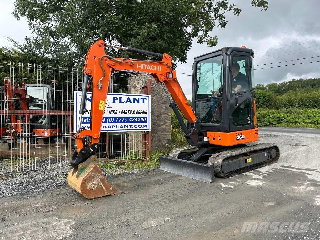 Hitachi ZX 26 U-6 Mini rýpadla < 7t