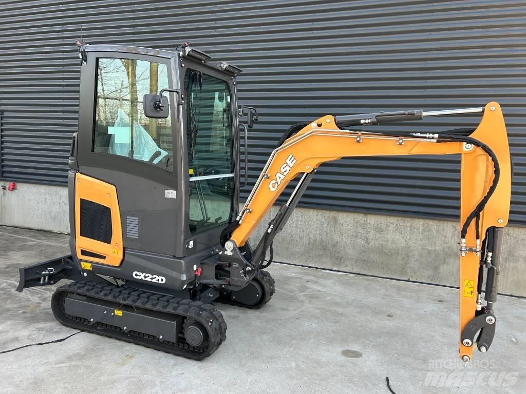 CASE CX 22 D Mini rýpadla < 7t