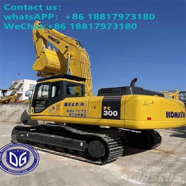 Komatsu PC 300-7 Pásová rýpadla