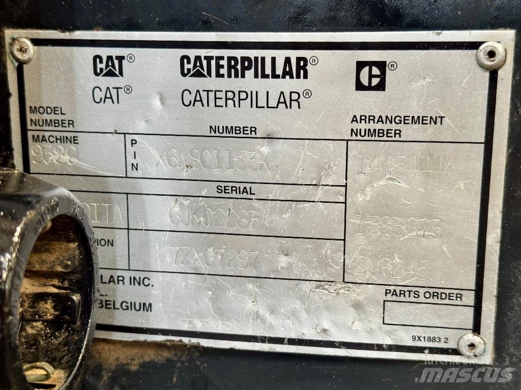 CAT 938 G Kolové nakladače