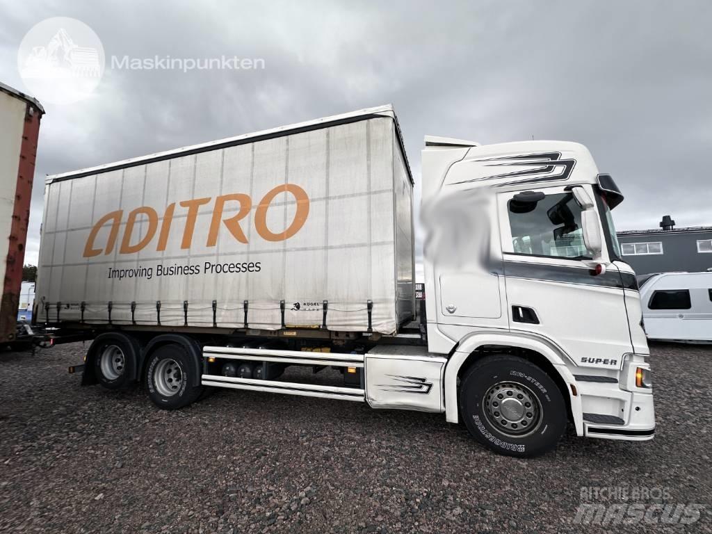 Scania R 580 Kontejnerový rám/Přepravníky kontejnerů