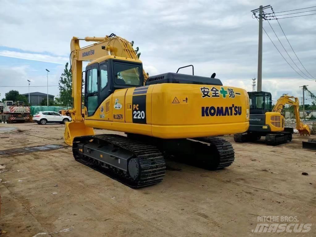 Komatsu pc220-7 Pásová rýpadla