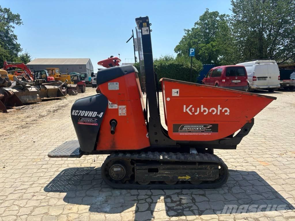 Kubota KC 70 Vyklápěcí dempry