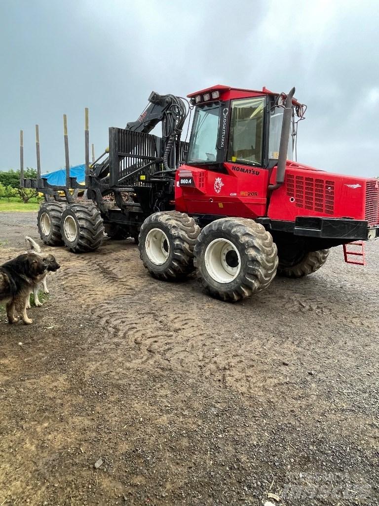 Komatsu 860.4 Vyvážecí traktory