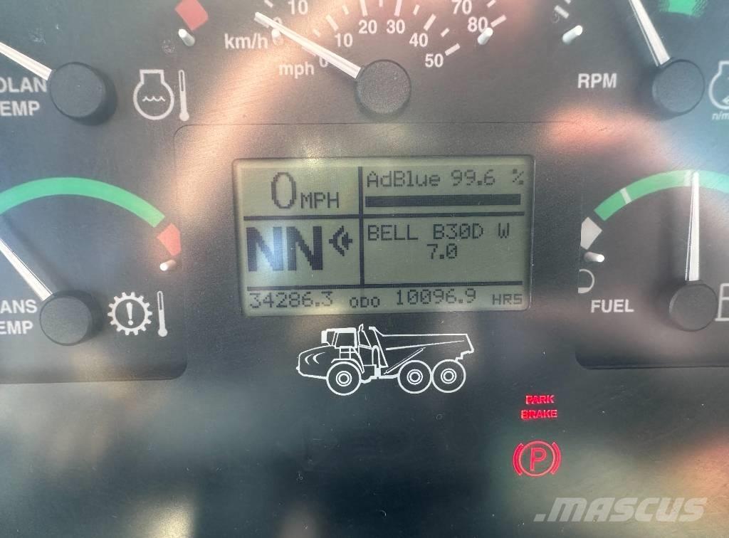 Bell B 30 D Kloubové dempry