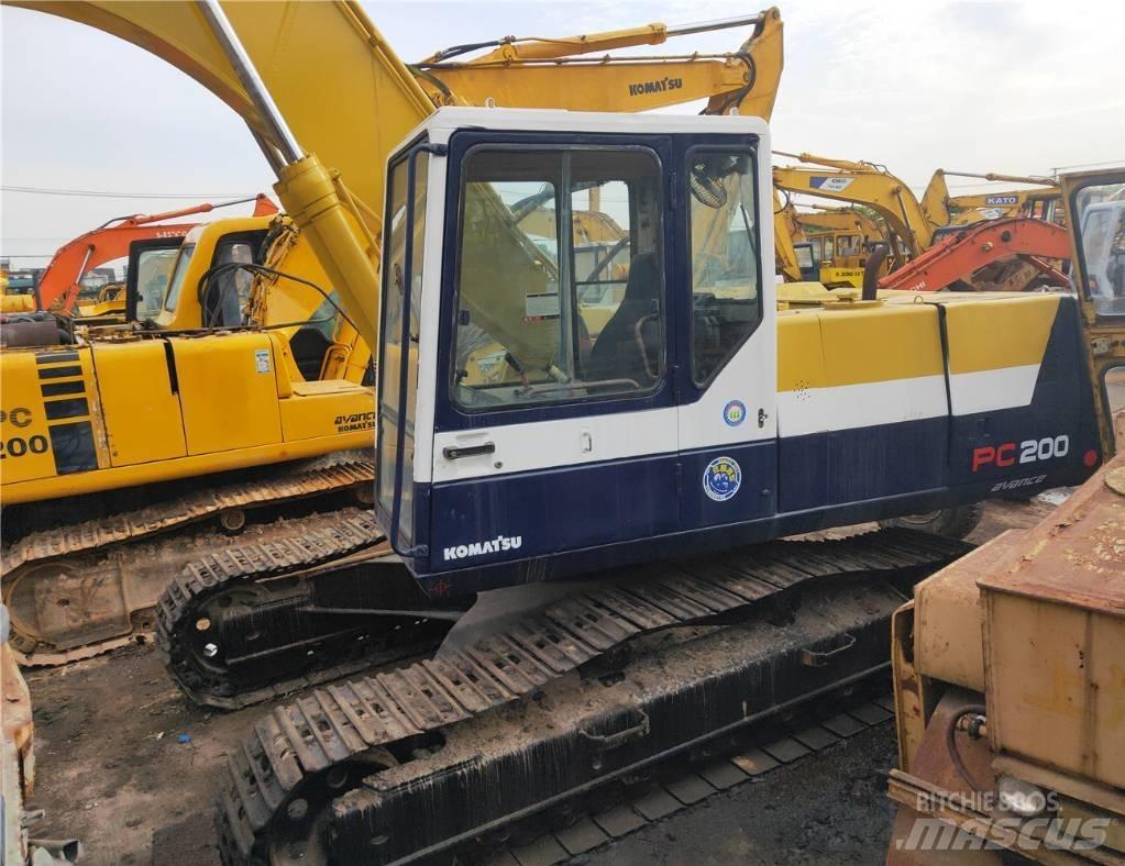 Komatsu PC 200-5 Pásová rýpadla