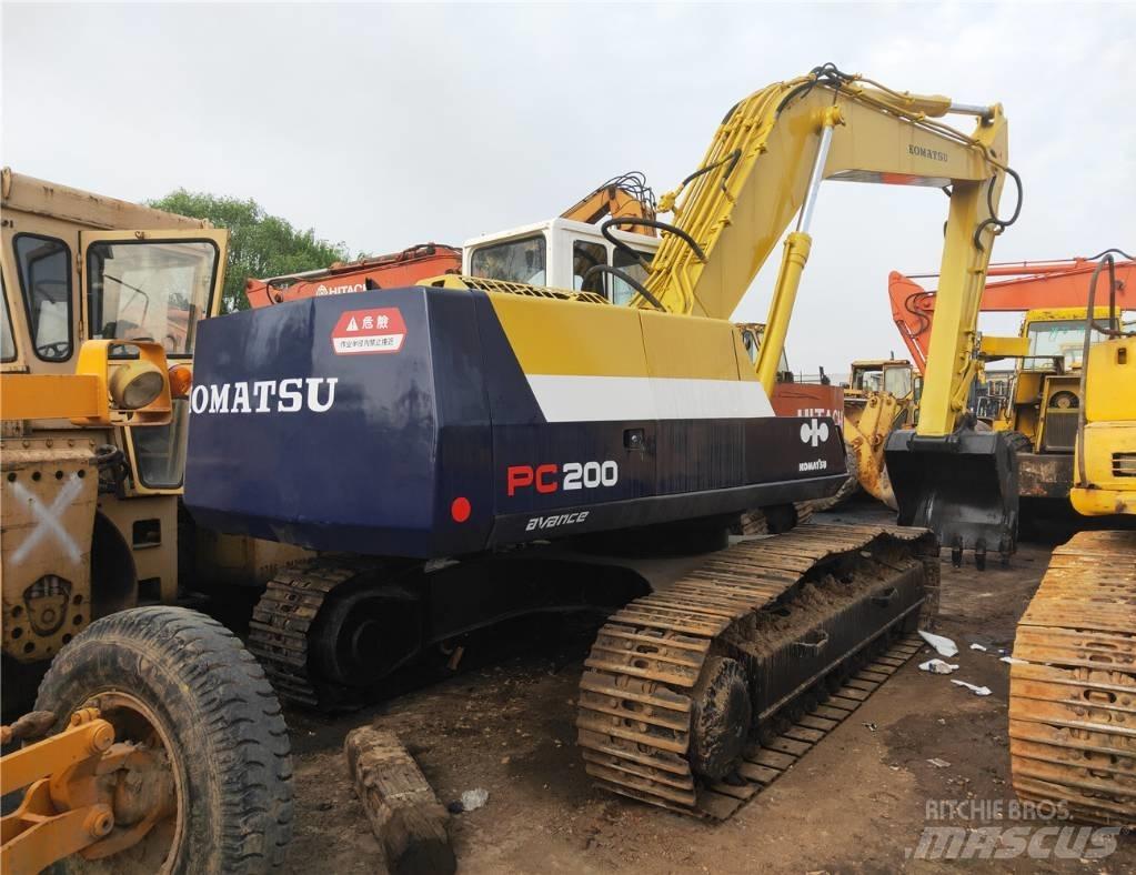 Komatsu PC 200-5 Pásová rýpadla