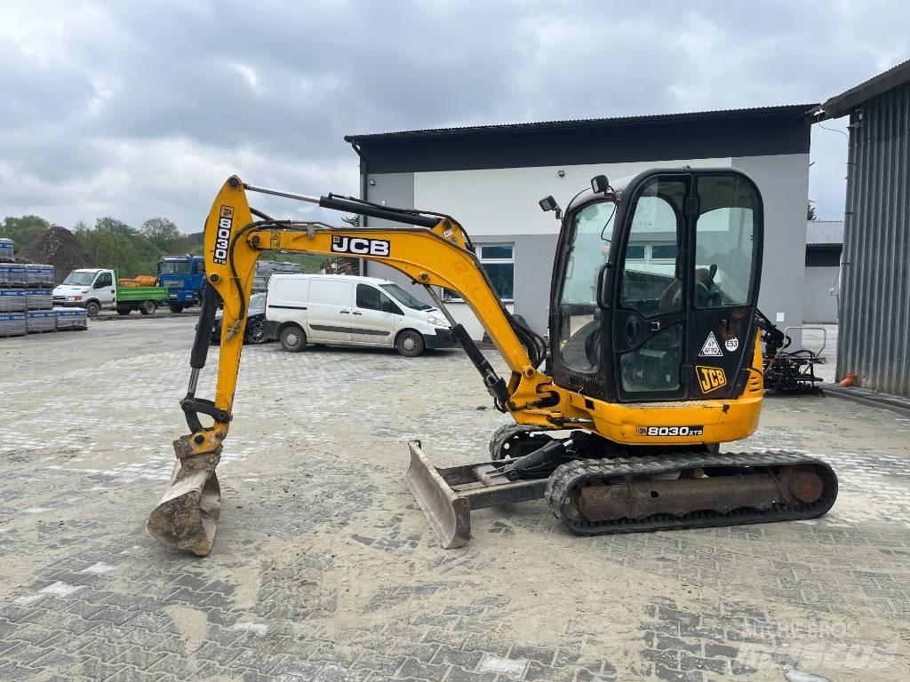 JCB 8055 RTS Mini rýpadla < 7t