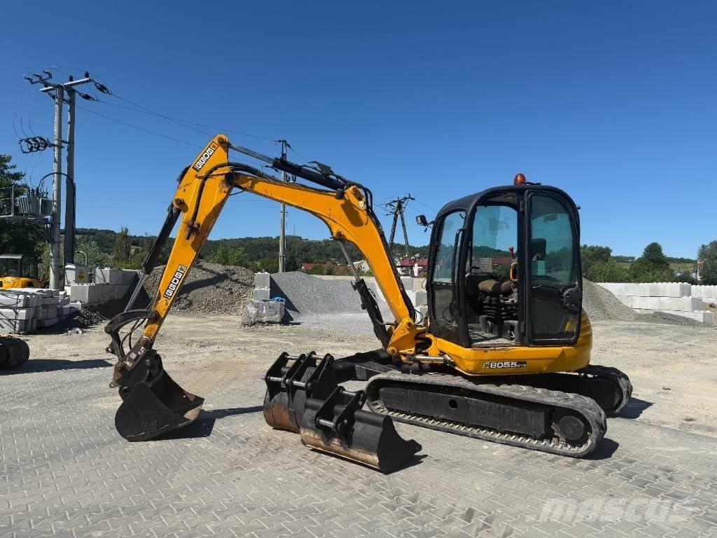 JCB 8055 RTS Mini rýpadla < 7t