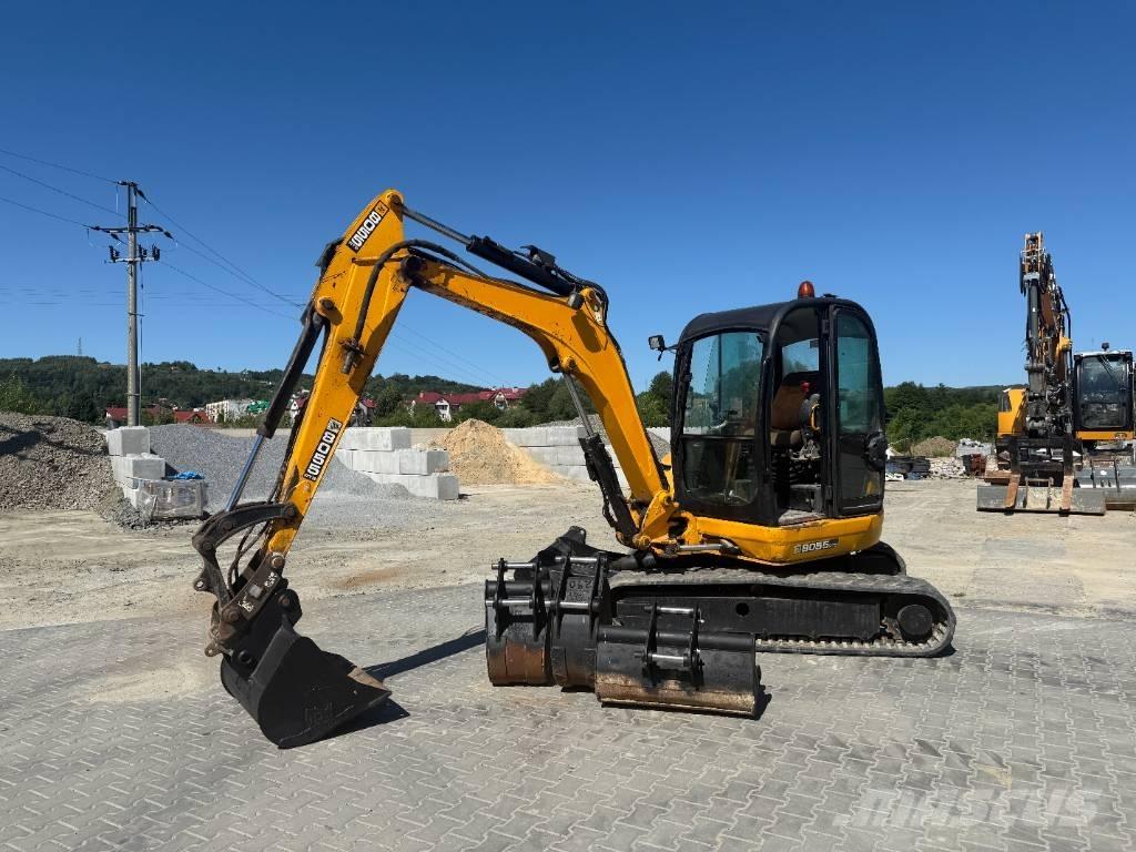 JCB 8055 RTS Mini rýpadla < 7t