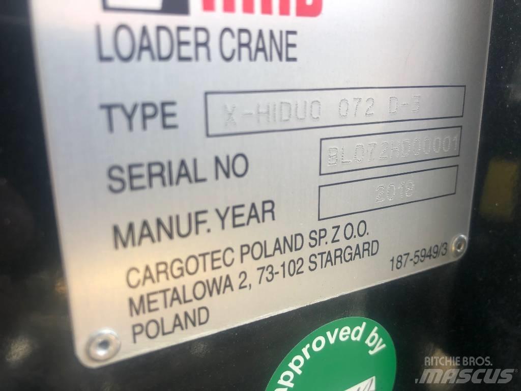 HIAB X-HiDuo 072 D-3 Nakládací jeřáby