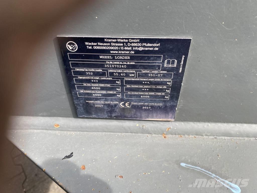 Kramer 8085 T Kolové nakladače