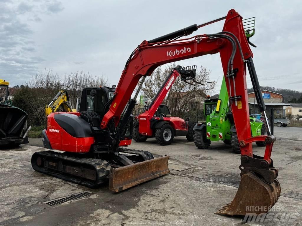 Kubota KX 080-4 Midi rýpadla 7t - 12t