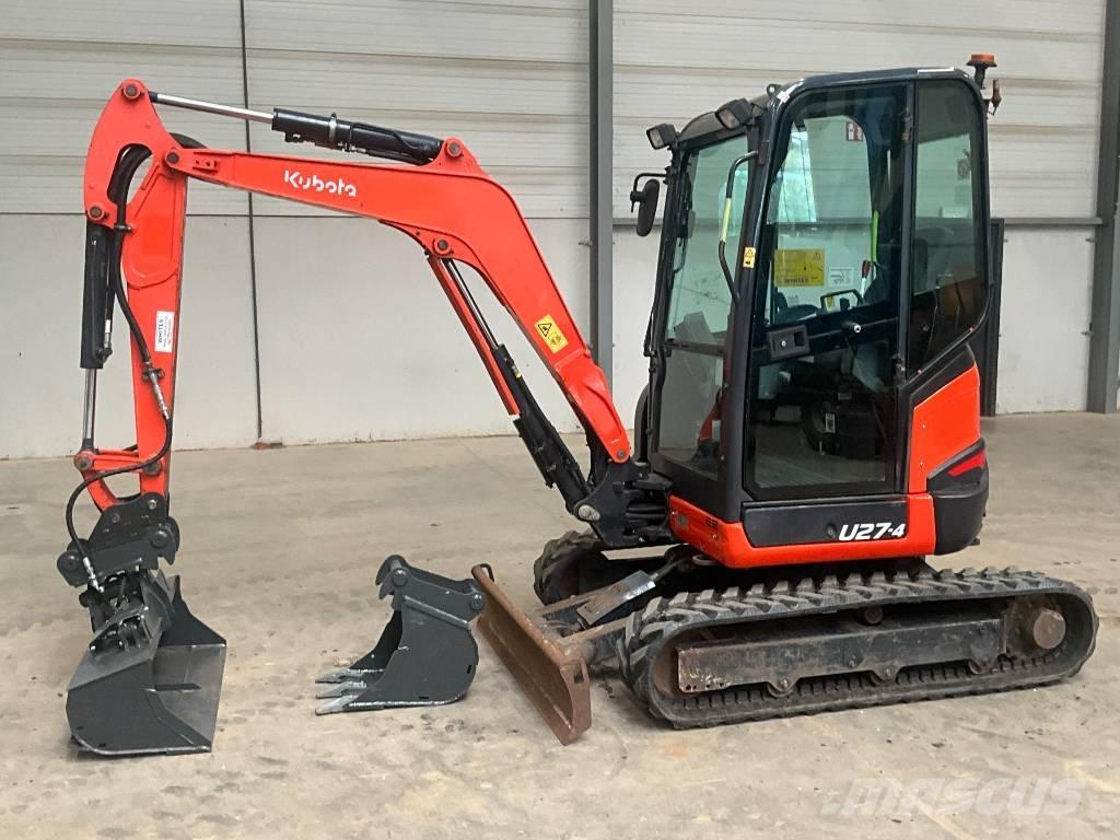 Kubota U 27-4 Mini rýpadla < 7t