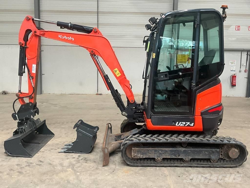 Kubota U 27-4 Mini rýpadla < 7t