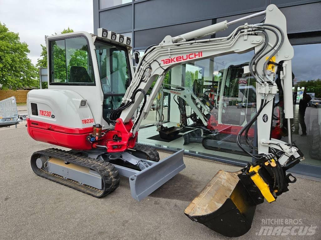 Takeuchi TB 230 Mini rýpadla < 7t
