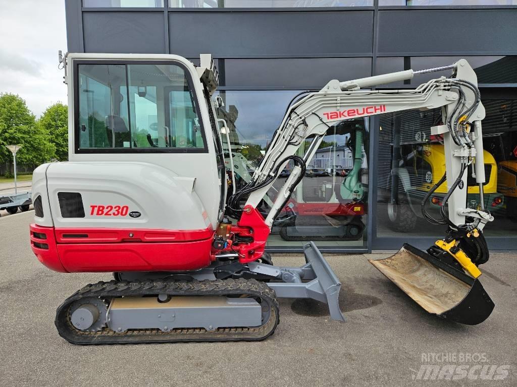 Takeuchi TB 230 Mini rýpadla < 7t