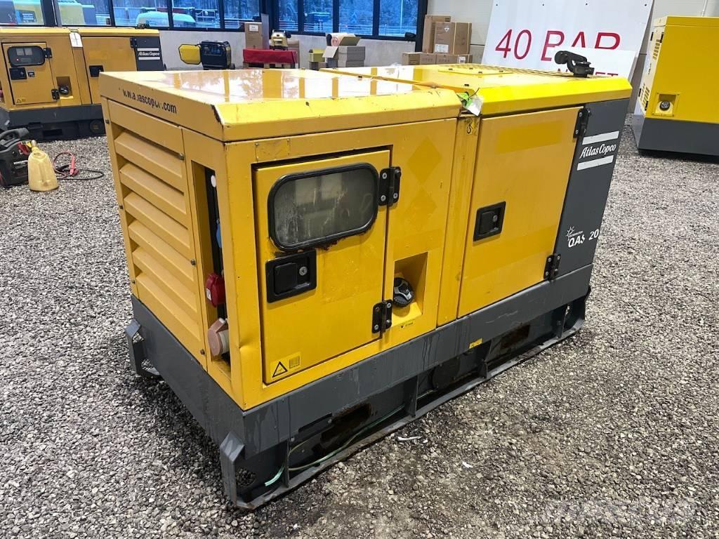 Atlas Copco QAS 20 Naftové generátory