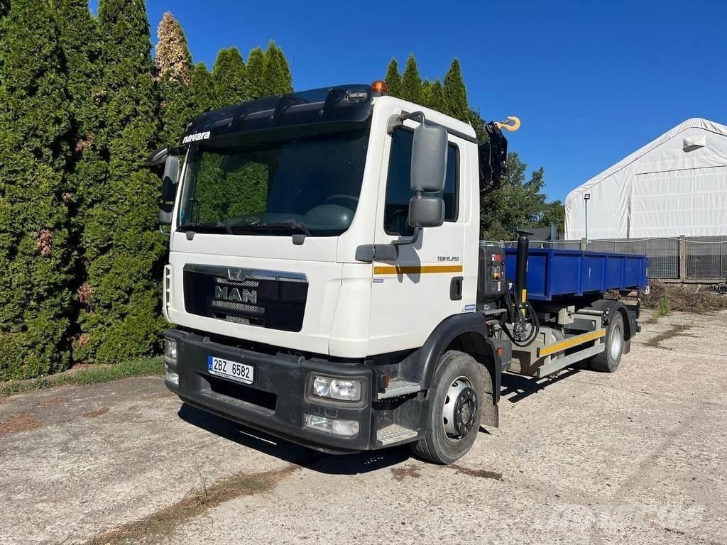 MAN TGM 15.250 Hákový nosič kontejnerů