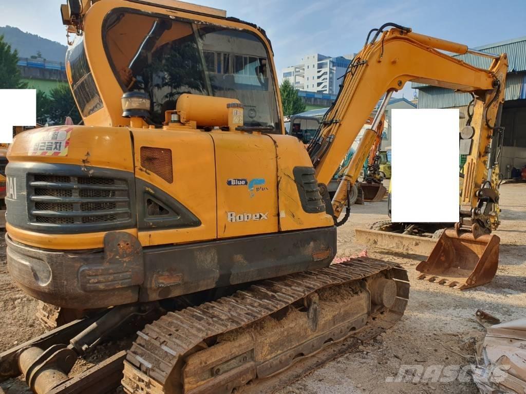Hyundai Robex 55 Mini rýpadla < 7t