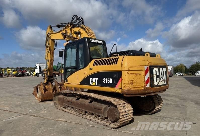 CAT 315D Pásová rýpadla