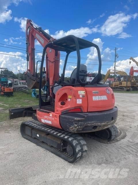 Kubota KX 040-40 Pásová rýpadla