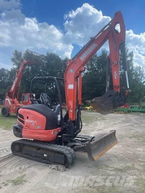 Kubota KX 040-40 Pásová rýpadla