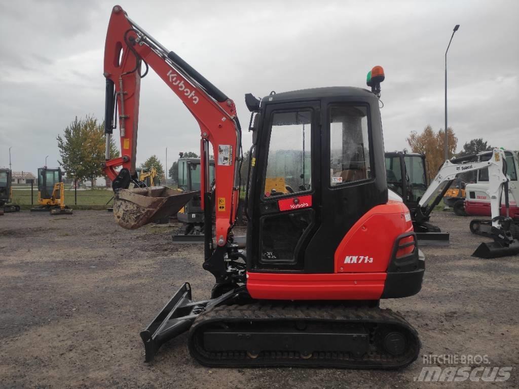 Kubota KX 71-3 Mini rýpadla < 7t