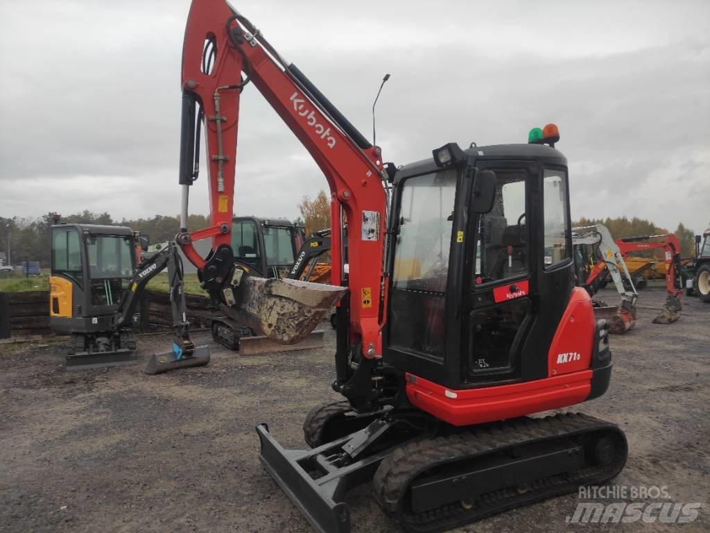 Kubota KX 71-3 Mini rýpadla < 7t