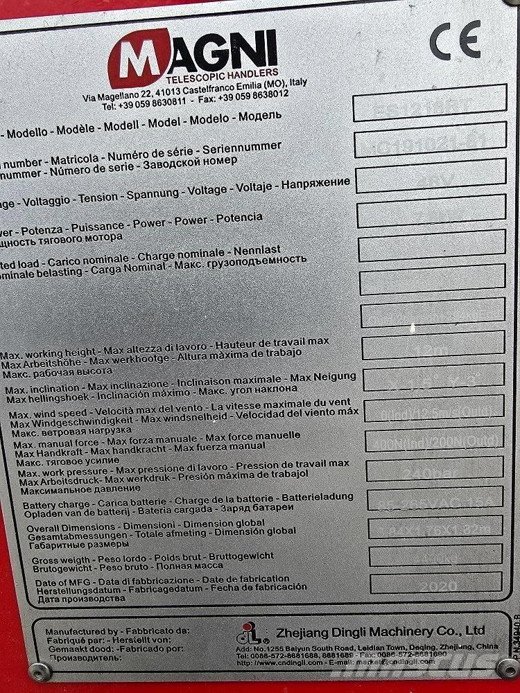 Magni ES 1218 RT Nůžková zvedací plošina