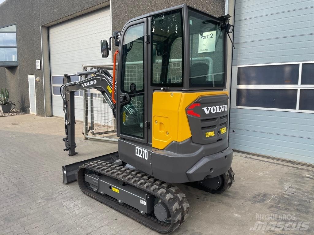 Volvo EC27D Mini rýpadla < 7t